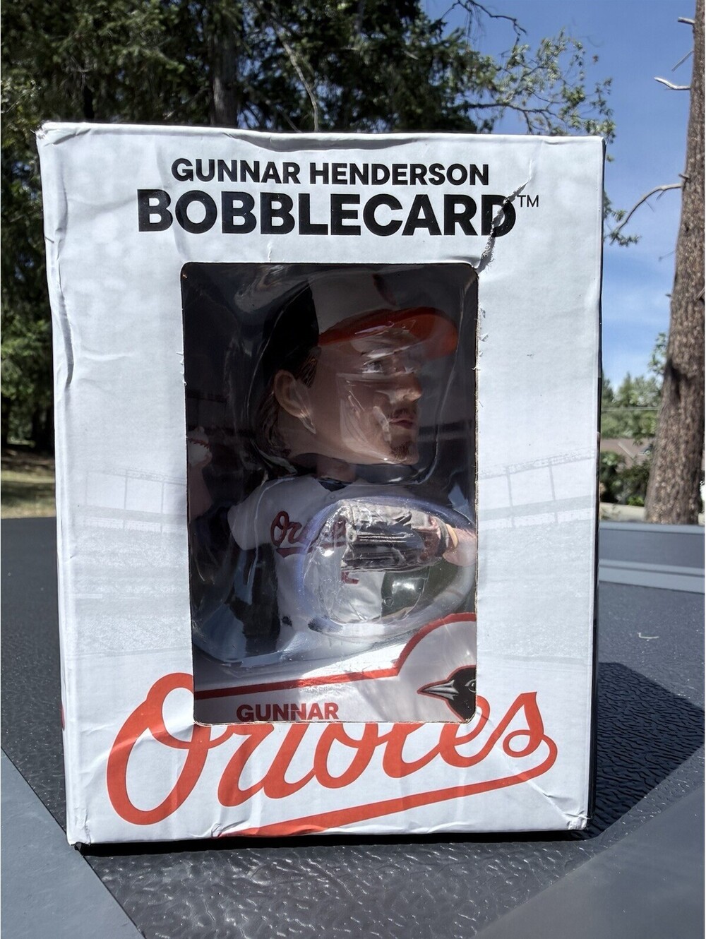 Gunnar Henderson Bobblecard Bobblehead 2026 Baltimore Orioles Giveaway 6/27/26